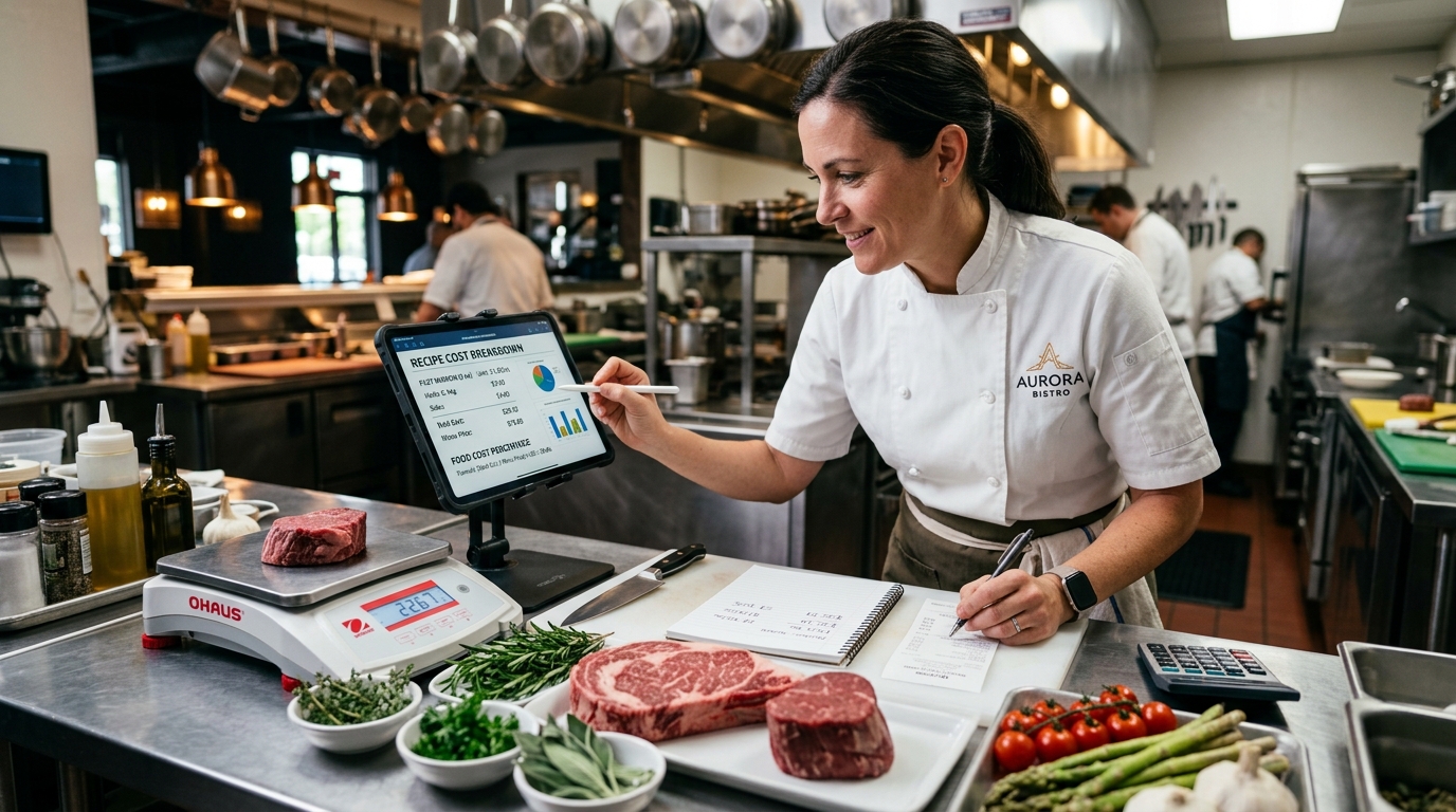 Food Cost (Yemek Maliyeti) Nasıl Hesaplanır? Restoran ve Kafeler İçin Adım Adım Reçete ve Porsiyon Formülü